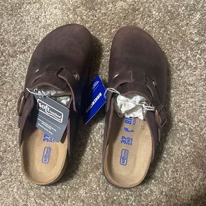 ‼️SOLD‼️NWT and BOX BIRKENSTOCK BOSTON HABANA 37N